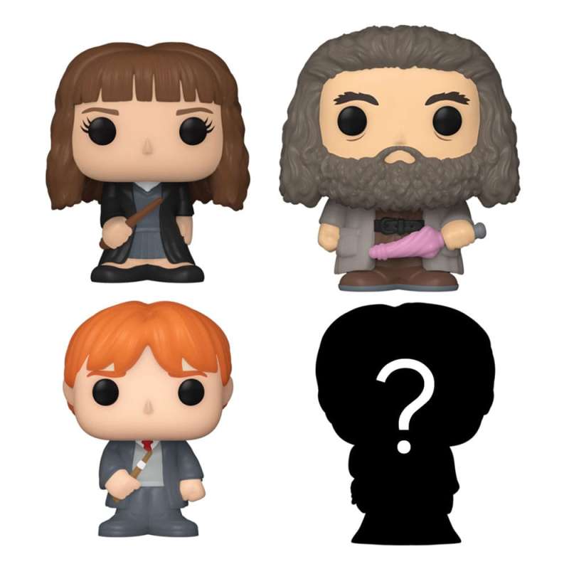 SPOTT-GR Harry Potter Bitty POP! - Φιγούρες Βινυλίου με Ύψος 2.5cm (4-Pack)