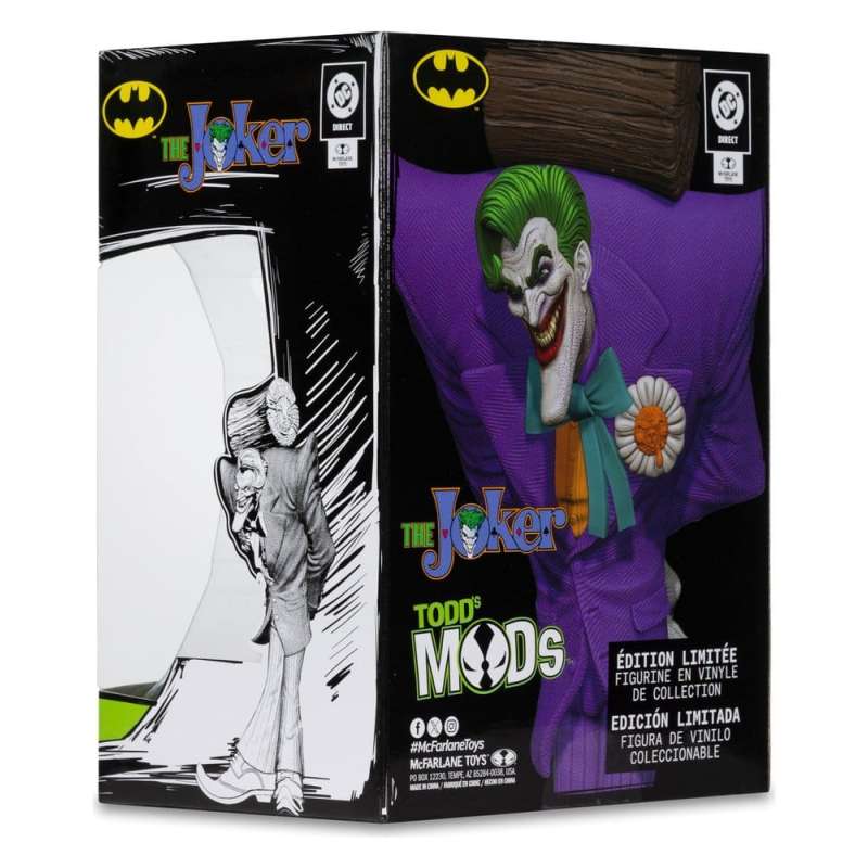 SPOTT-GR DC Direct Collector - Φιγούρα Βινυλίου The Joker (Limited Edition Todd's Mods) με Ύψος 13cm