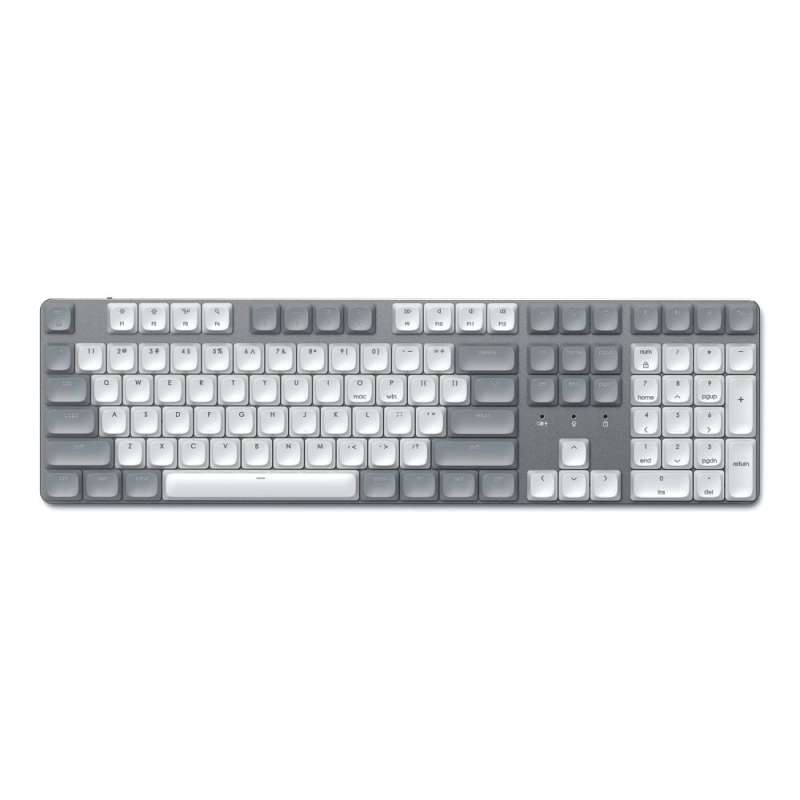 SPOTT-GR Satechi SM3 Slim - Ασύρματο Μηχανικό Πληκτρολόγιο QWERTY Mechanical σε Γκρι Χρώμα