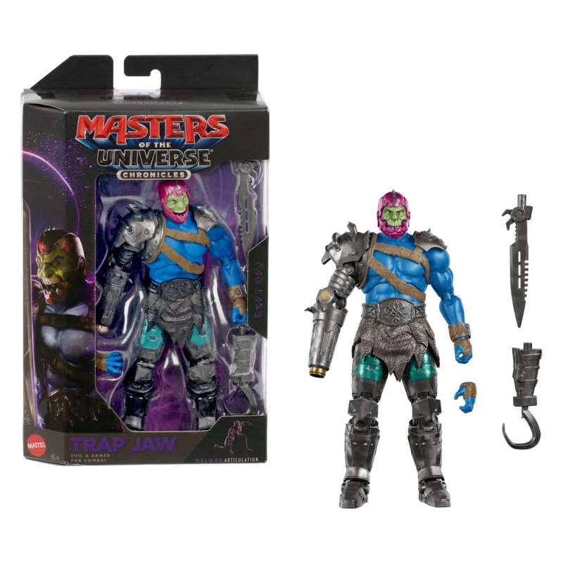 SPOTT-GR Masters of the Universe 2026 Movie Chronicles - Φιγούρα Δράσης Trap-Jaw με Ύψος 18cm