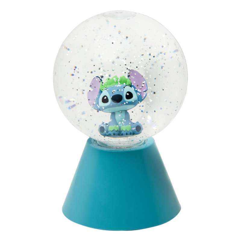 SPOTT-GR Lilo & Stitch - Φωτιστικό Γραφείου Stitch Glitter Ball με Ύψος 17cm