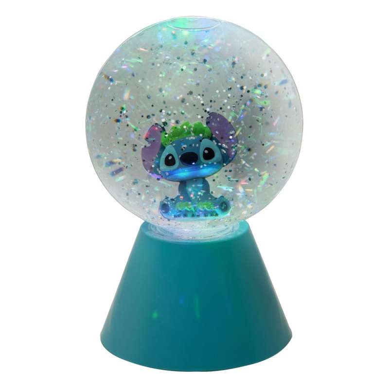 SPOTT-GR Lilo & Stitch - Φωτιστικό Γραφείου Stitch Glitter Ball με Ύψος 17cm