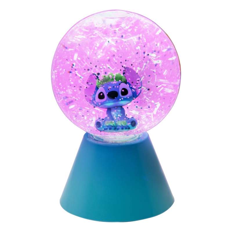 SPOTT-GR Lilo & Stitch - Φωτιστικό Γραφείου Stitch Glitter Ball με Ύψος 17cm