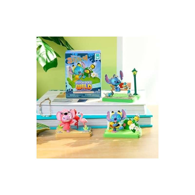 SPOTT-GR Stitch Happy Haul Collectible Figure Blind Boxes Goes Wild (Σετ 8 Τεμαχίων)