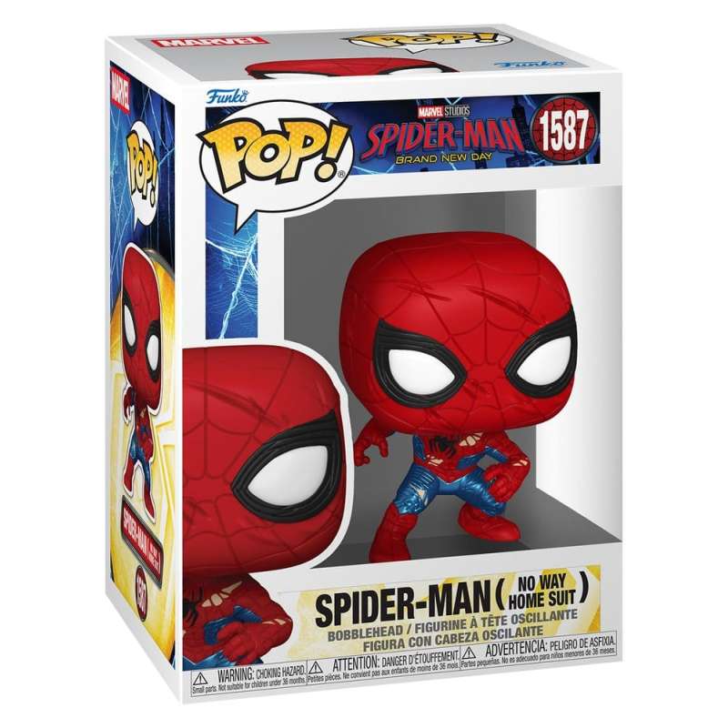 SPOTT-GR Spider-Man: Brand New Day POP! - Φιγούρα Βινυλίου Spider-Man (No Way Home Suit) (Brand New Day) με Ύψος 9cm