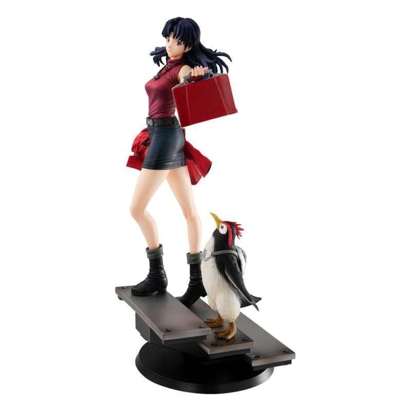 SPOTT-GR Rebuild of Evangelion Gals - Φιγούρα PVC Misato Katsuragi & Pen Pen με Ύψος 25cm