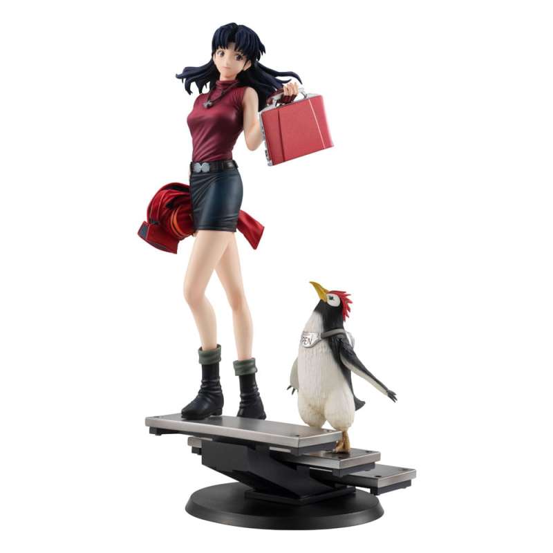 SPOTT-GR Rebuild of Evangelion Gals - Φιγούρα PVC Misato Katsuragi & Pen Pen με Ύψος 25cm