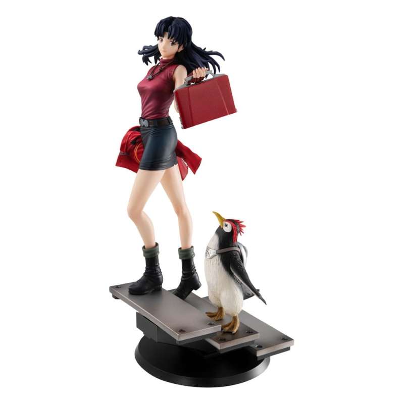 SPOTT-GR Rebuild of Evangelion Gals - Φιγούρα PVC Misato Katsuragi & Pen Pen με Ύψος 25cm