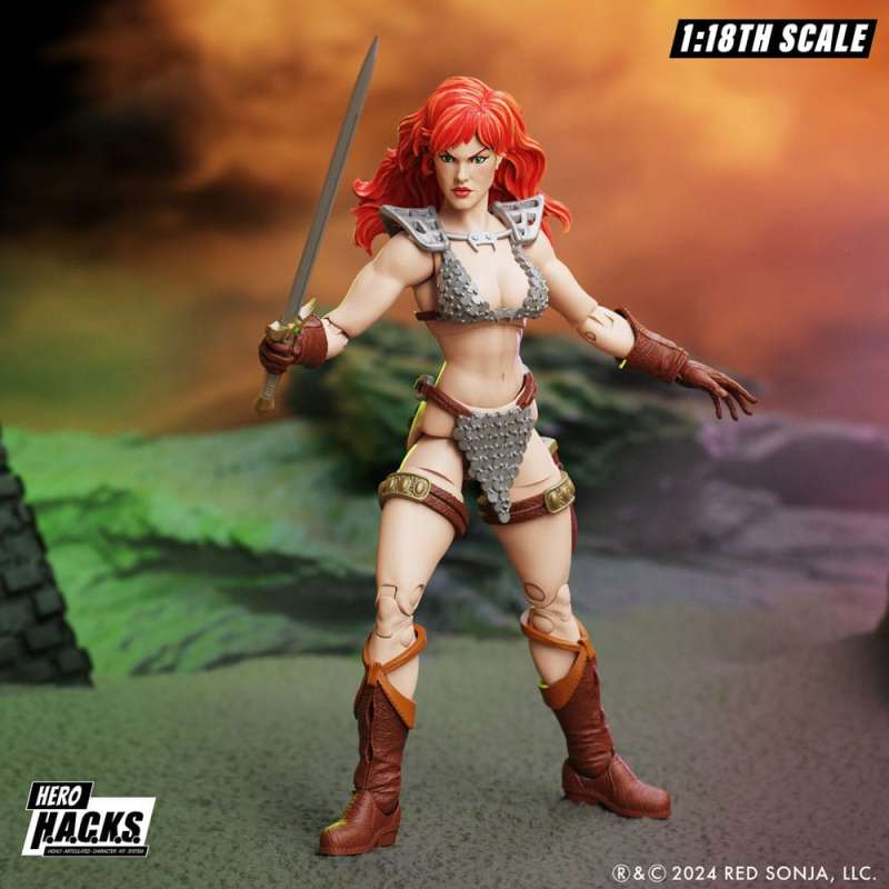 SPOTT-GR Red Sonja Hero H.A.C.K.S. - Φιγούρα Δράσης Red Sonja
