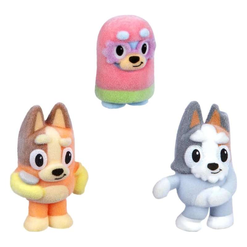 SPOTT-GR Bluey Fuzzies Episode Pack - Μίνι Φιγούρες Display (Σετ 12 Τεμάχια)