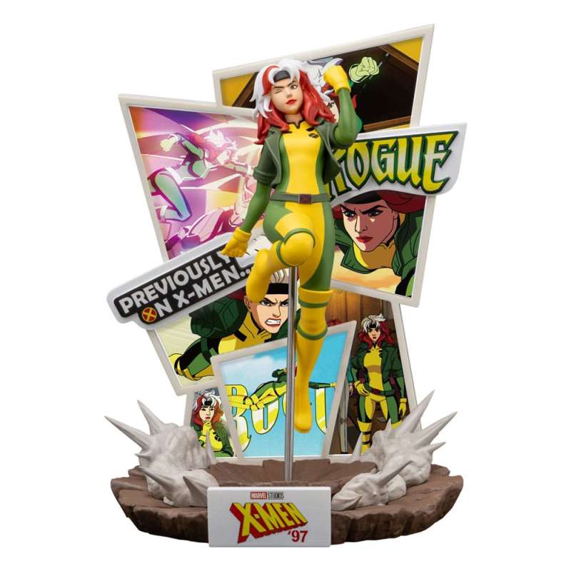 SPOTT-GR X-Men '97 D-Stage - Διόραμα PVC Rogue (SDCC Exclusive) με Ύψος 16cm