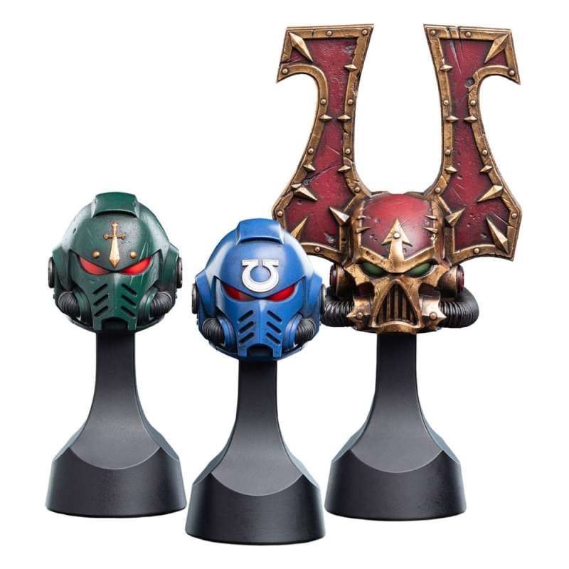 SPOTT-GR Warhammer 40,000 - Ρέπλικα (Αναλογία 1/4) Ultramarines Helm με Ύψος 12cm