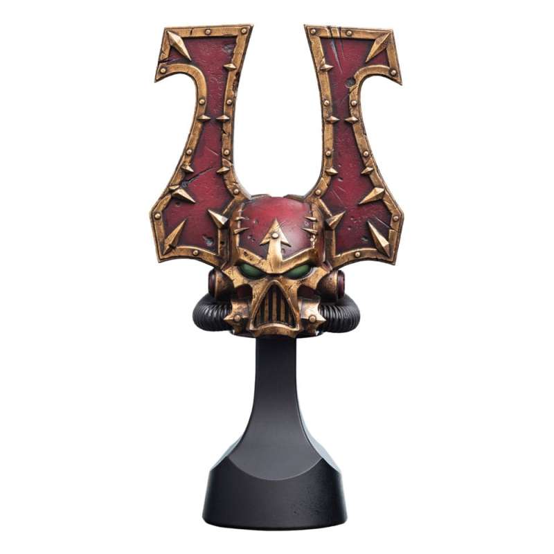 SPOTT-GR Warhammer 40,000 - Ρέπλικα (Αναλογία 1/4) Khorne Berzerker Helm με Ύψος 20cm