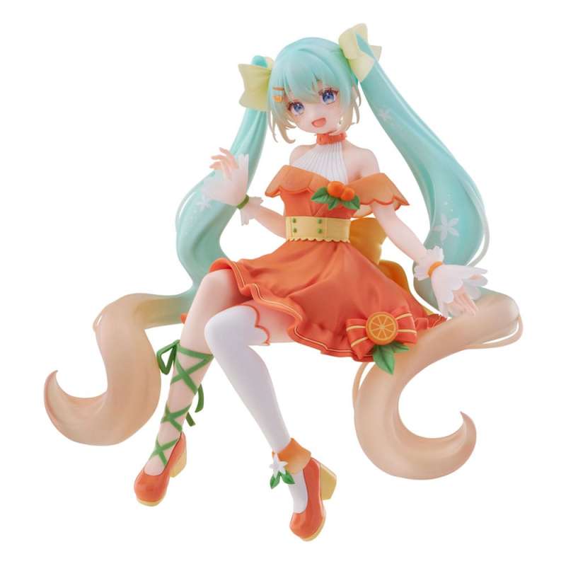 SPOTT-GR Hatsune Miku Noodle Stopper - Φιγούρα PVC Flower Hatsune Miku Citrus Ver. Μεγέθους 14cm