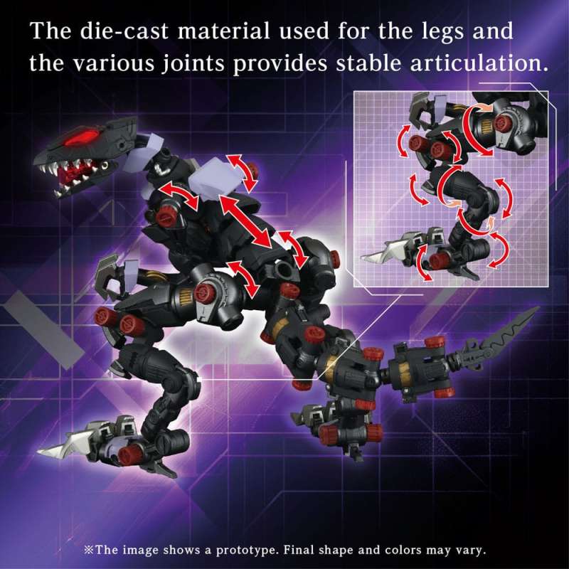 SPOTT-GR Zoids - Φιγούρα Μοντελισμού AM-Z01EX Berserk Fury (Elementary Body)