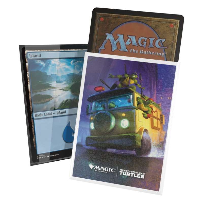 SPOTT-GR Ultimate Guard Art Sleeves Magic: The Gathering | Teenage Mutant Ninja Turtles - Turtle Van
