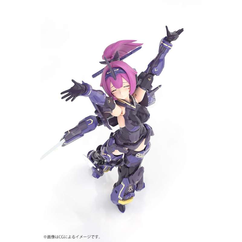 SPOTT-GR Megami Device - Φιγούρα Μοντελισμού (Αναλογία 1/1) Asra Archer Kizuna Shadow Edition Full Package με Ύψος 14cm