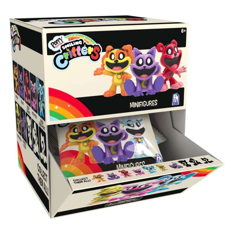 SPOTT-GR Poppy Playtime - Μίνι Φιγούρες S3 Critters με Ύψος 6cm (Σετ 24 Τεμάχια)