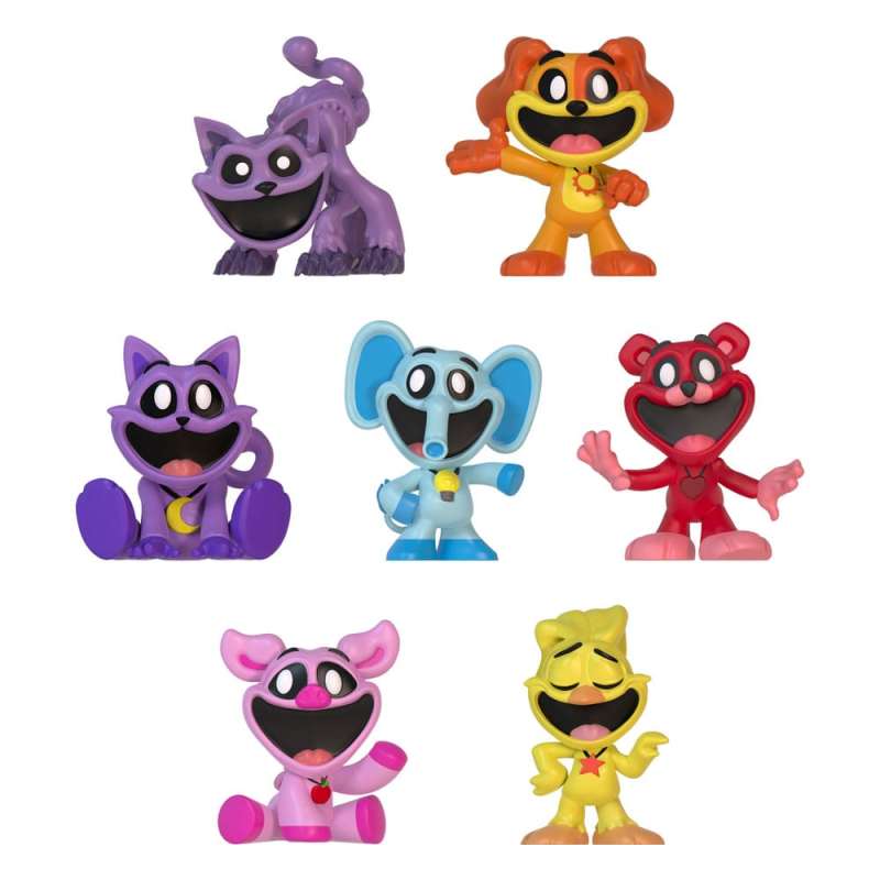 SPOTT-GR Poppy Playtime - Μίνι Φιγούρες S3 Critters με Ύψος 6cm (Σετ 24 Τεμάχια)