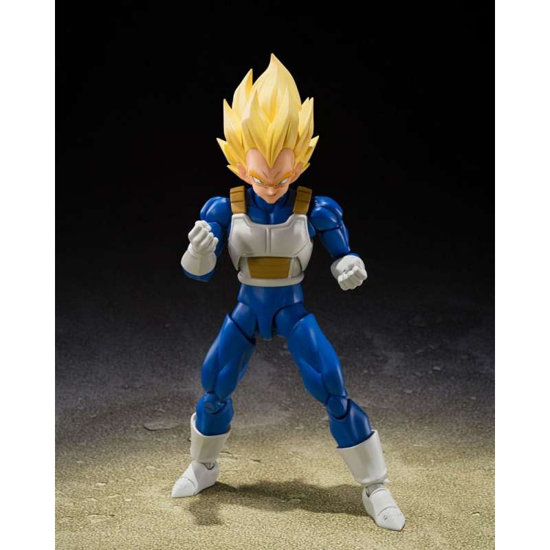 SPOTT-GR Dragon Ball Z S.H.Figuarts - Φιγούρα Δράσης Super Saiyan Vegeta (Dangerous Pride) με Ύψος 14cm