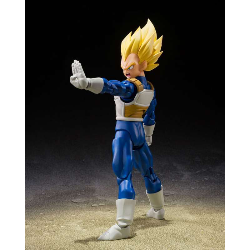 SPOTT-GR Dragon Ball Z S.H.Figuarts - Φιγούρα Δράσης Super Saiyan Vegeta (Dangerous Pride) με Ύψος 14cm