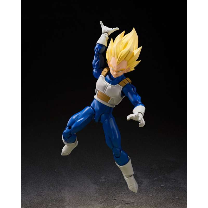 SPOTT-GR Dragon Ball Z S.H.Figuarts - Φιγούρα Δράσης Super Saiyan Vegeta (Dangerous Pride) με Ύψος 14cm