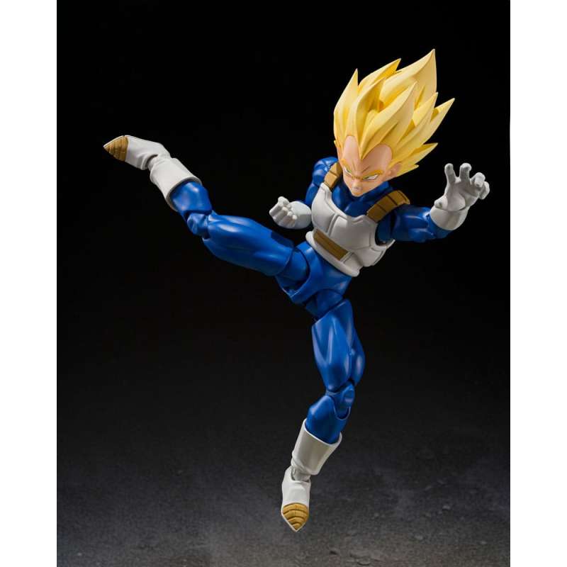 SPOTT-GR Dragon Ball Z S.H.Figuarts - Φιγούρα Δράσης Super Saiyan Vegeta (Dangerous Pride) με Ύψος 14cm