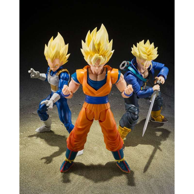 SPOTT-GR Dragon Ball Z S.H.Figuarts - Φιγούρα Δράσης Super Saiyan Vegeta (Dangerous Pride) με Ύψος 14cm