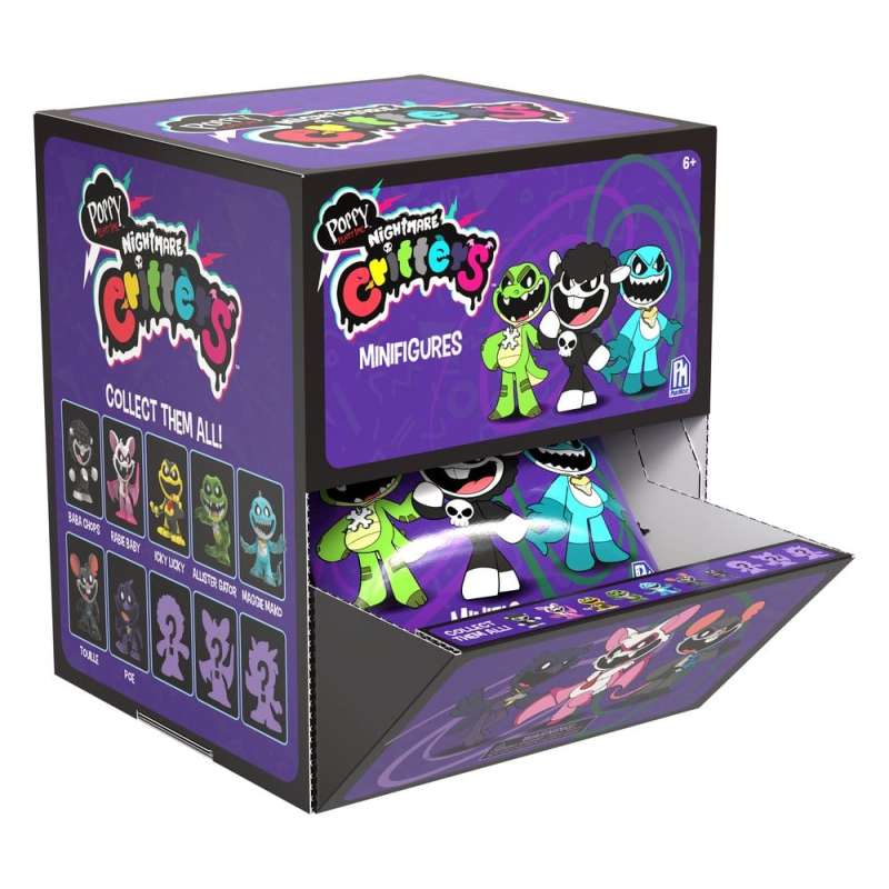 SPOTT-GR Poppy Playtime - Μίνι Φιγούρες με Ύψος 7cm Series 4 Nightmare Critters Display (Σετ 24 Τεμάχια)