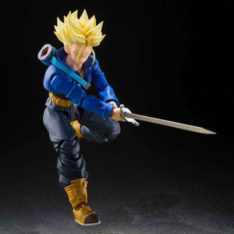SPOTT-GR Dragon Ball Z S.H. Figuarts - Φιγούρα Δράσης Super Saiyan Trunks The Boy from the Future με Ύψος 14cm