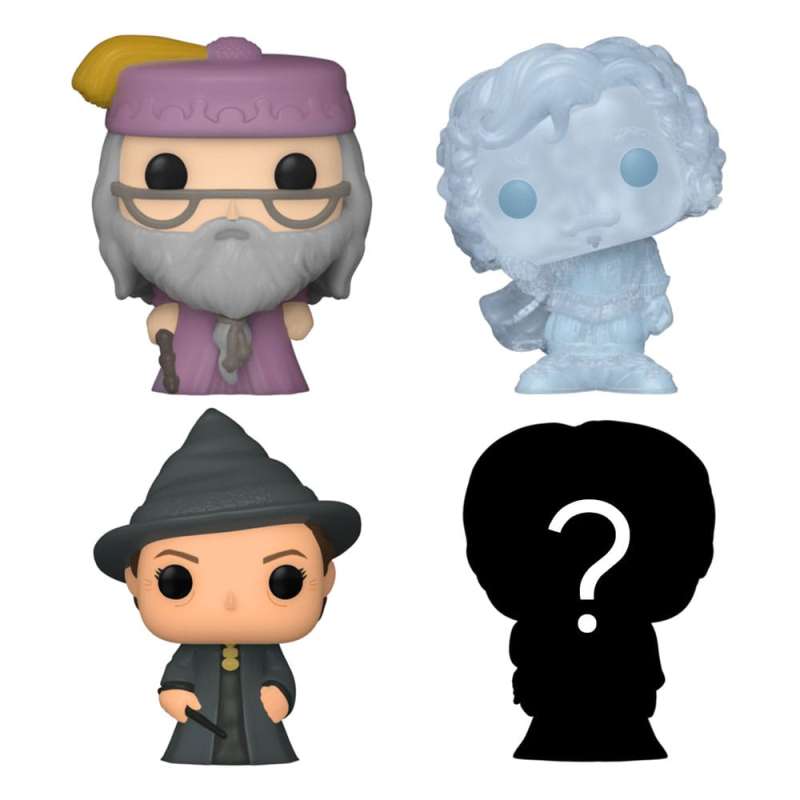 SPOTT-GR Harry Potter Bitty POP! - Φιγούρα Βινυλίου Dumbledore με Ύψος 2.5cm (4-Pack)