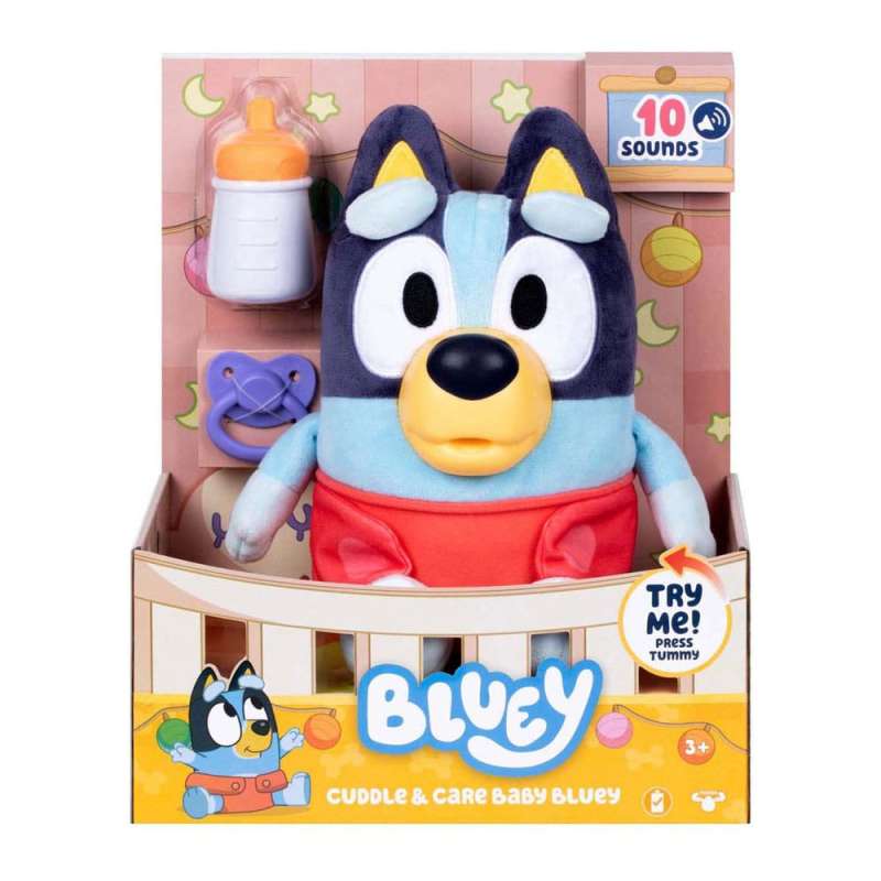 SPOTT-GR Bluey Interactive - Λούτρινο Baby Bluey με Ύψος 30cm