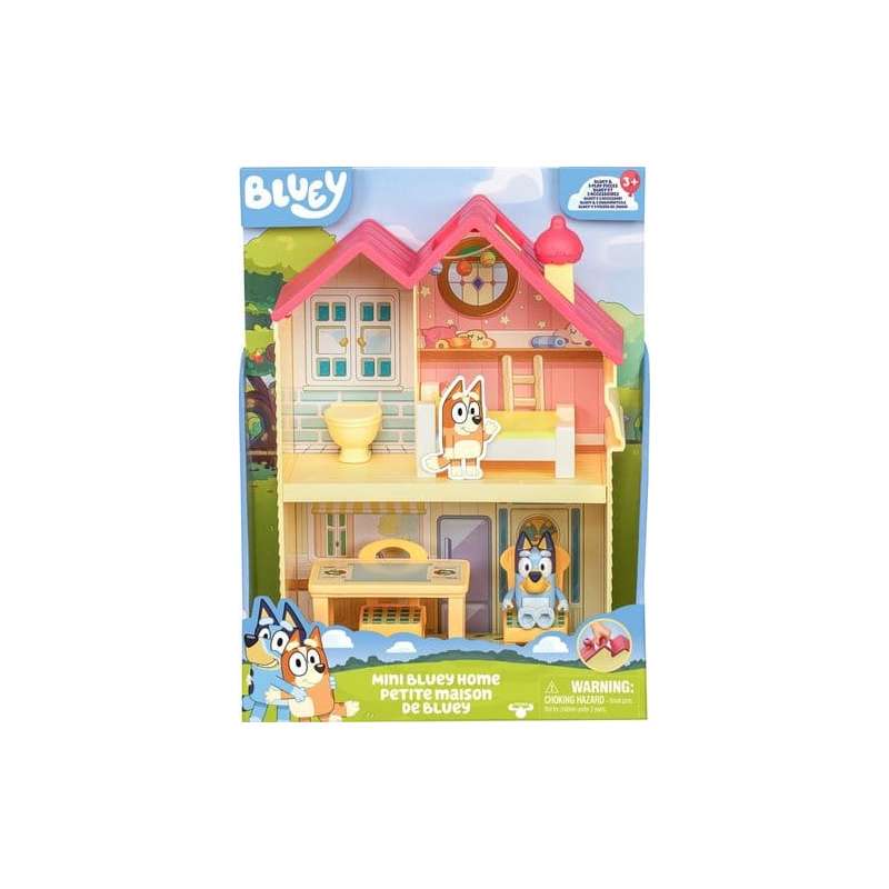 SPOTT-GR Bluey Playset Mini Heelers Home