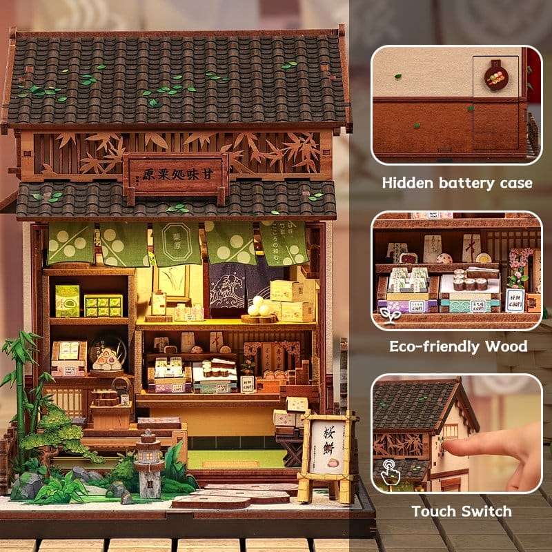 SPOTT-GR Miniature House - Κιτ Μοντελισμού Kanmi-dokoro Kurihara με Διαστάσεις 19 x 15cm