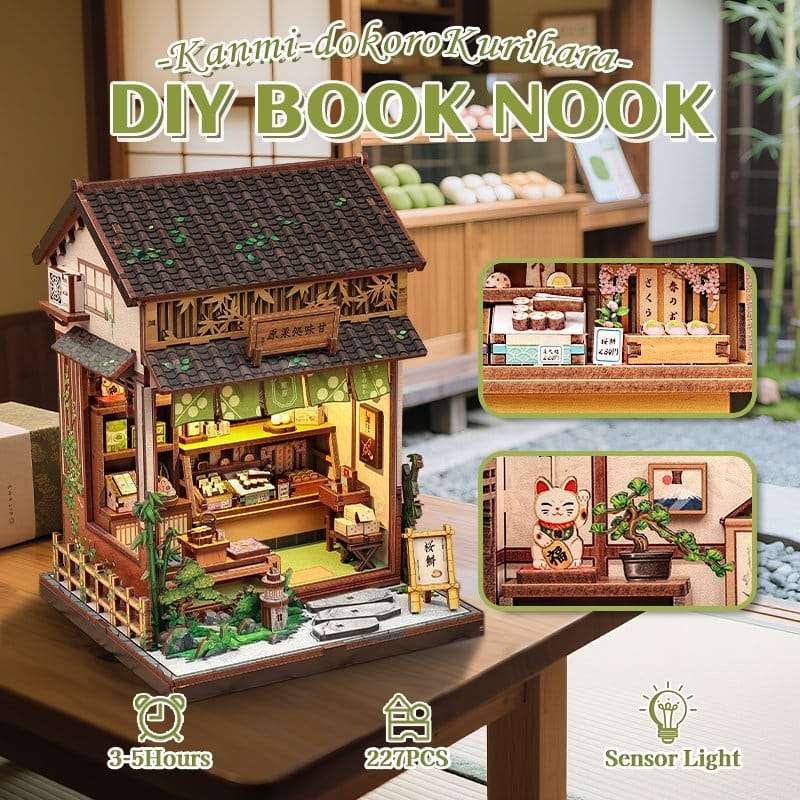 SPOTT-GR Miniature House - Κιτ Μοντελισμού Kanmi-dokoro Kurihara με Διαστάσεις 19 x 15cm