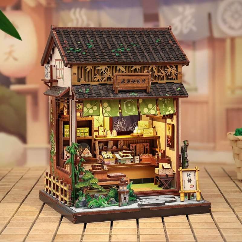 SPOTT-GR Miniature House - Κιτ Μοντελισμού Kanmi-dokoro Kurihara με Διαστάσεις 19 x 15cm