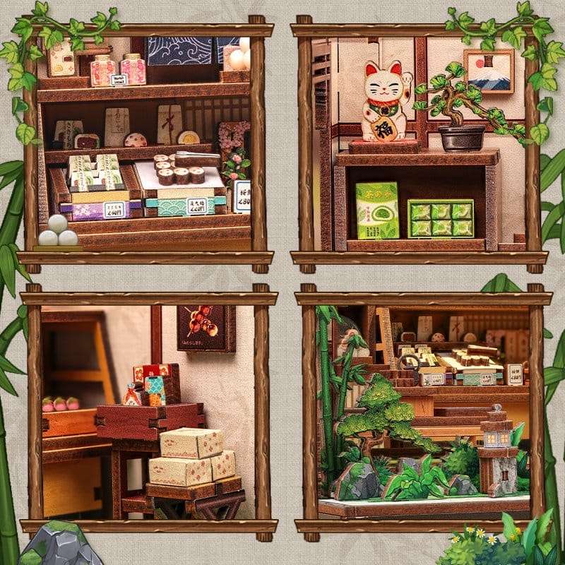 SPOTT-GR Miniature House - Κιτ Μοντελισμού Kanmi-dokoro Kurihara με Διαστάσεις 19 x 15cm