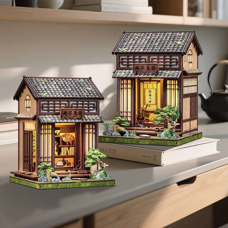 SPOTT-GR Miniature House - Κιτ Μοντελισμού Kirishima Cha-an με Διαστάσεις 19 x 14cm
