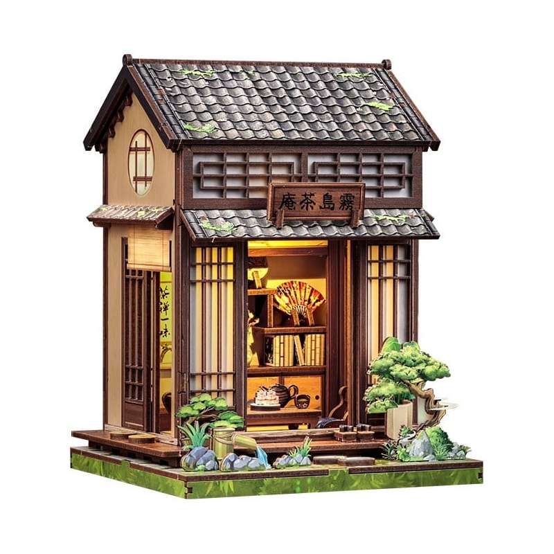 SPOTT-GR Miniature House - Κιτ Μοντελισμού Kirishima Cha-an με Διαστάσεις 19 x 14cm