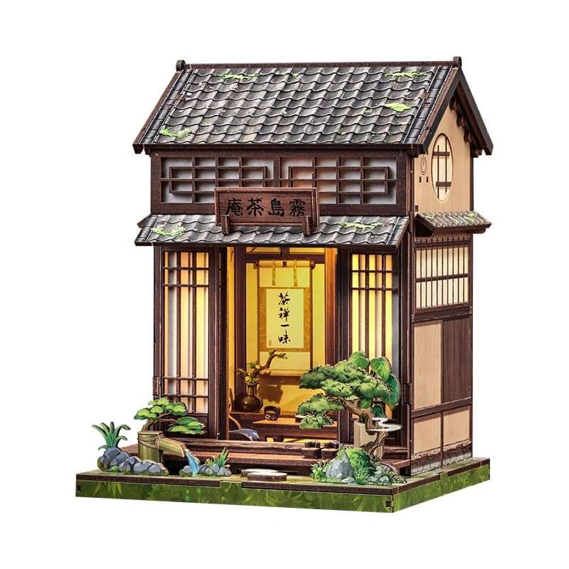 SPOTT-GR Miniature House - Κιτ Μοντελισμού Kirishima Cha-an με Διαστάσεις 19 x 14cm