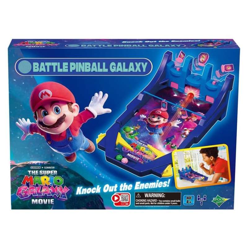 SPOTT-GR Επιτραπέζιο Φλιπεράκι Super Mario: Galaxy Movie Battle