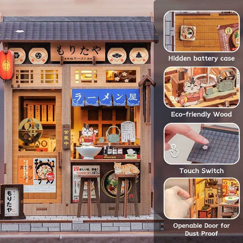 SPOTT-GR Miniature House - Κιτ Μοντελισμού Morita-Ya 21 x 16cm