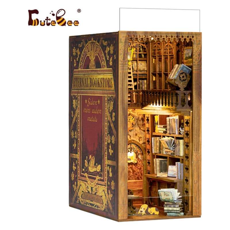 SPOTT-GR Book Nook Eternal Bookstore - Διόραμα με Διαστάσεις 23 x 11cm