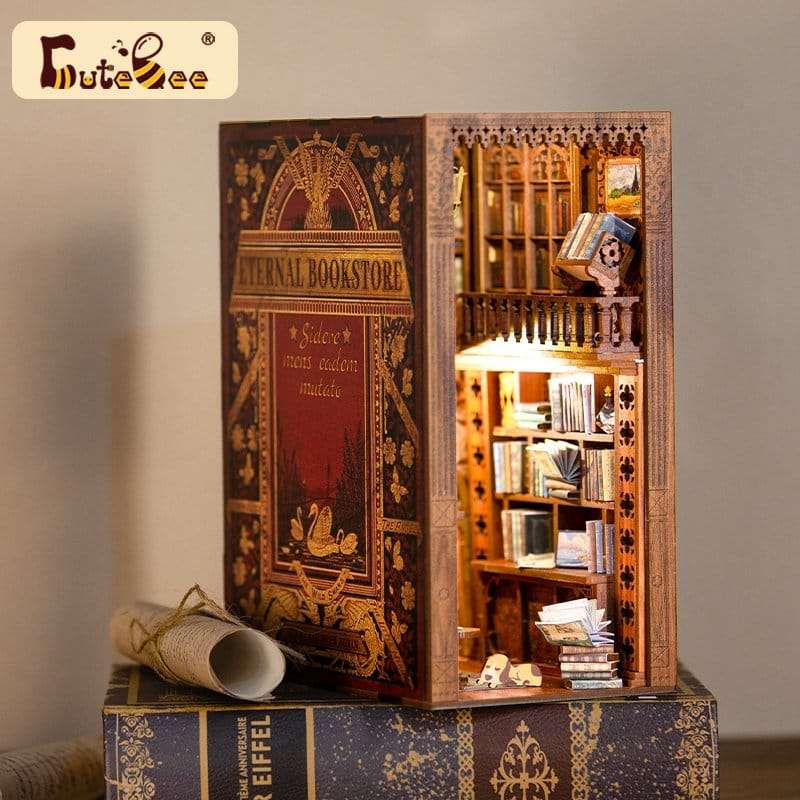 SPOTT-GR Book Nook Eternal Bookstore - Διόραμα με Διαστάσεις 23 x 11cm