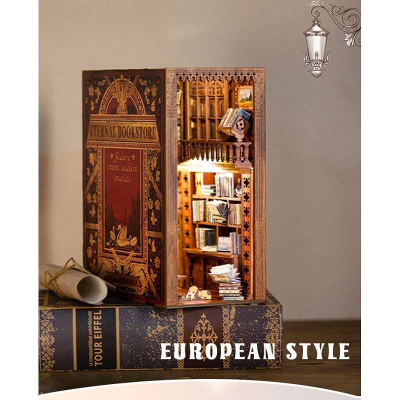 SPOTT-GR Book Nook Eternal Bookstore - Διόραμα με Διαστάσεις 23 x 11cm