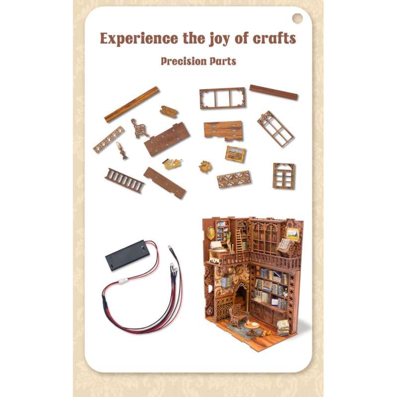 SPOTT-GR Book Nook Eternal Bookstore - Διόραμα με Διαστάσεις 23 x 11cm