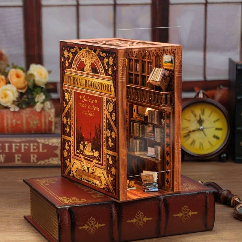 SPOTT-GR Book Nook Eternal Bookstore - Διόραμα με Διαστάσεις 23 x 11cm