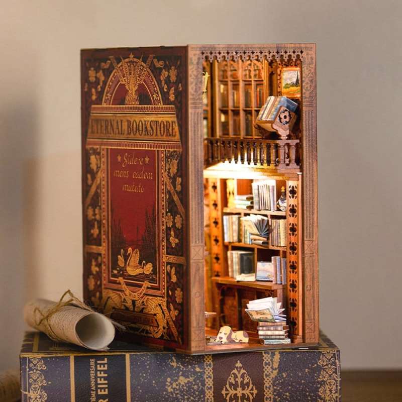 SPOTT-GR Book Nook Eternal Bookstore - Διόραμα με Διαστάσεις 23 x 11cm