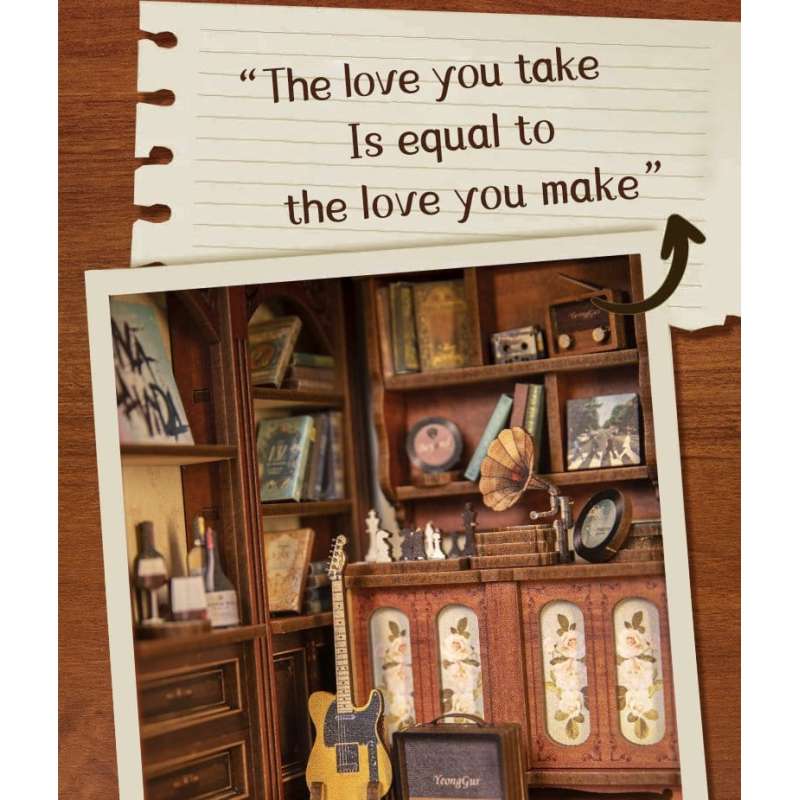SPOTT-GR Book Nook The Secret Rhythm - Διόραμα με Διαστάσεις 23 x 11cm