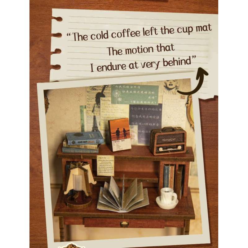 SPOTT-GR Book Nook The Secret Rhythm - Διόραμα με Διαστάσεις 23 x 11cm